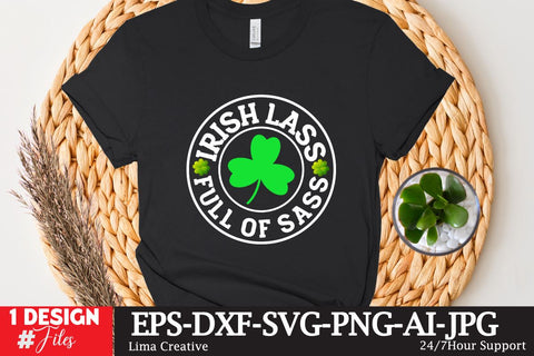 Irish Lass Full Of Sass SVG Cute File SVG Insomnia Std 