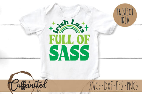 Irish Lass Full Of Sass svg SVG Caffeinated SVGs 