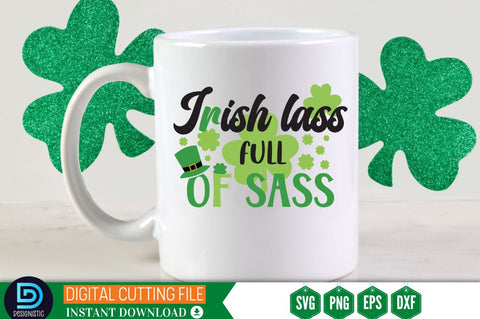 Irish lass full of sass SVG SVG DESIGNISTIC 