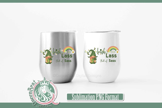 Irish Lass Sublimation Sublimation QueenBrat Digital Designs 