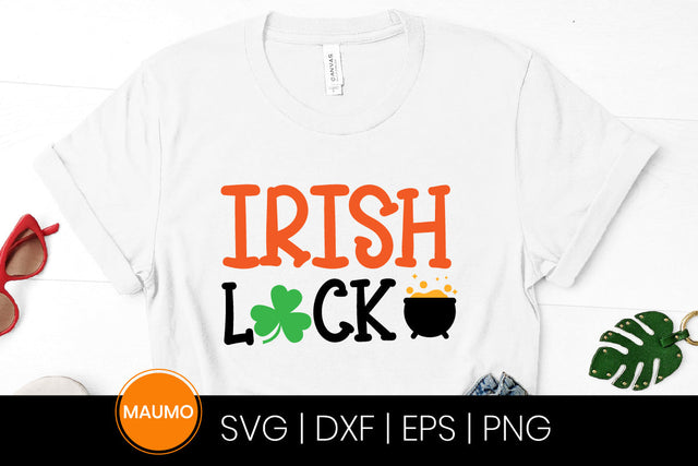 Irish luck St Patrick’s day svg quote SVG Maumo Designs 