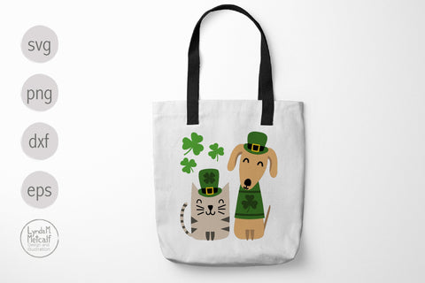 Irish Pets Svg Bundle, St Patrick's Day Pets Svg Bundle SVG Lynda M Metcalf 
