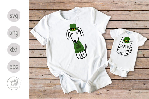 Irish Pets Svg Bundle, St Patrick's Day Pets Svg Bundle SVG Lynda M Metcalf 