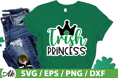 Irish princess SVG SVG akazaddesign 