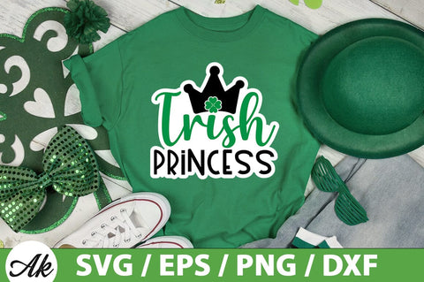 Irish princess SVG SVG akazaddesign 