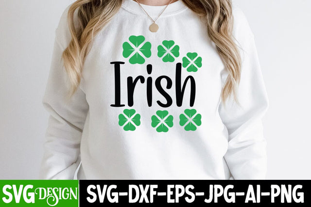 irish SVG Cut File, irish Sublimation PNG , St.Patrick's Sublimation PNG, St.Patrick's Flag SVG Cut File, St.Patrick's Clipart PNG SVG BlackCatsMedia 