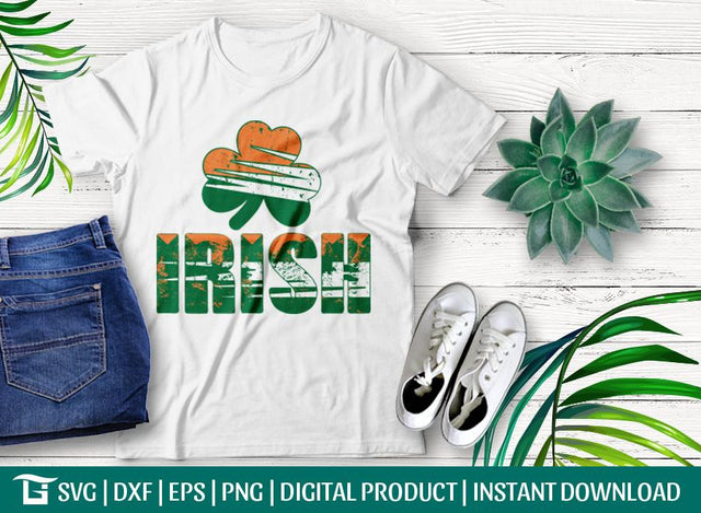 Irish Svg Cut File, St Patricks Day, Patrick Family Svg, Shamrock Svg, Tshirt Design, SVG ETC Craft 