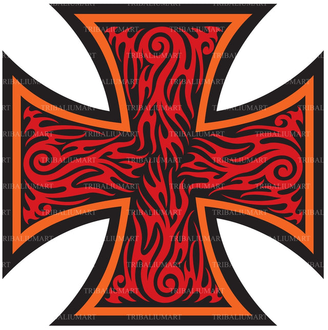 Iron Cross new tattoo design SVG TribaliumArtSF 