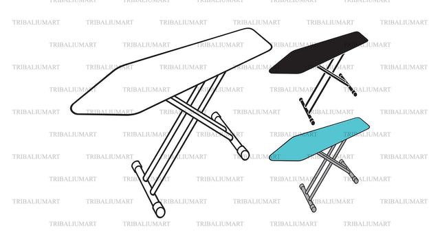 Ironing board SVG TribaliumArtSF 