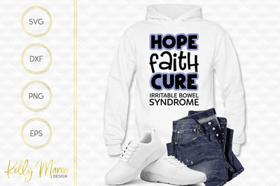 Irritable Bowel Syndrome Awareness Cut File Kelly Maree Design 