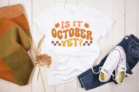Is It October Yet SVG - Retro Fall SVG SVG CraftLabSVG 