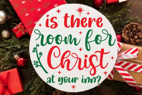 Is There Room For Christ At Your Inn SVG Angelina750 