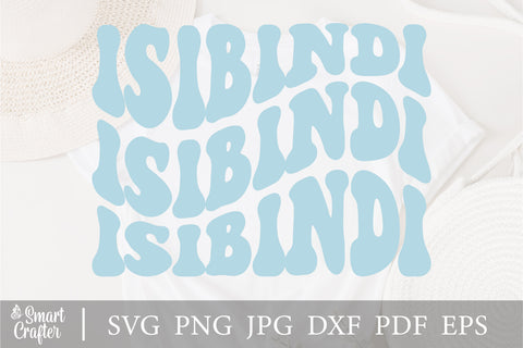 Isibindi svg, wavy style svg, EPS PNG Cricut Instant Download SVG Fauz 