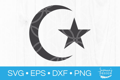 Islamic Crescent SVG SVG SavanasDesign 