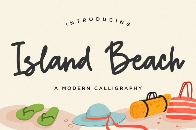 Island Beach Font Font Balpirick 
