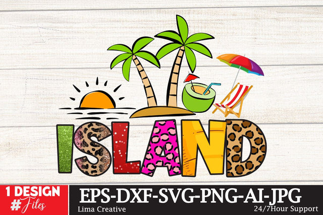 Island Summer Sublimation PNG, Sublimation PNG,Summer Sublimation PNG, Sublimation Design, T-shirt Design, Summer Sublimation Qutest Sublimation Insomnia Std 