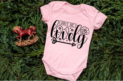 Isn't he lovely, baby SVG SVG DESIGNISTIC 