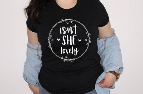 Isn't She Lovely Svg, Doodle Flower Svg, Wildflower Svg, Newborn Svg, Baby Blessing Svg, Girl Onesies Svg Png Eps Dxf File Instant Download SVG MD mominul islam 