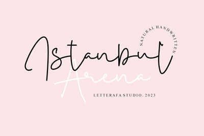Istanbul Arena Font Afandi Studio 