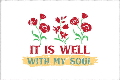 It Is Well With My Soul Christian Sublimation Sublimation Jagonath Roy 