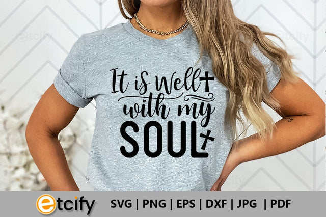 It is well with my soul SVG SVG etcify 