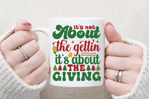 It s not about the gettin, it s about the giving-01 SVG designartist 