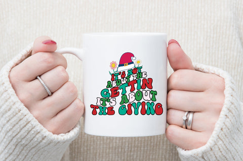 It s not about the gettin, it s about the giving-01 SVG designartist 