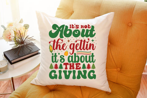 It s not about the gettin, it s about the giving-01 SVG designartist 