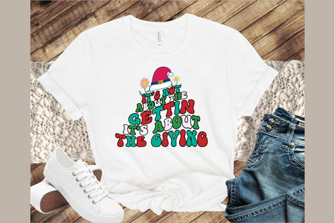 It s not about the gettin, it s about the giving-01 SVG designartist 