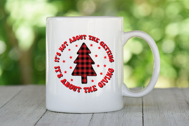 It s not about the getting, it s about the giving Sublimation SVGista 