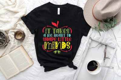 It Takes A Big Heart To Shape Little Minds SVG SVG Creativeart88 