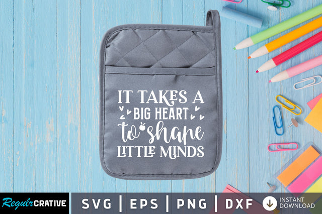 It takes a big heart to shape SVG SVG Regulrcrative 