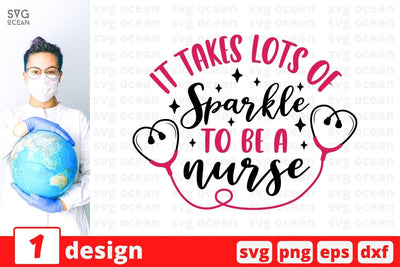 It takes lots of sparkle SVG Cut File SVG SvgOcean 
