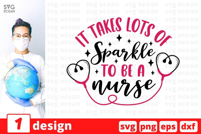 It takes lots of sparkle SVG Cut File SVG SvgOcean 