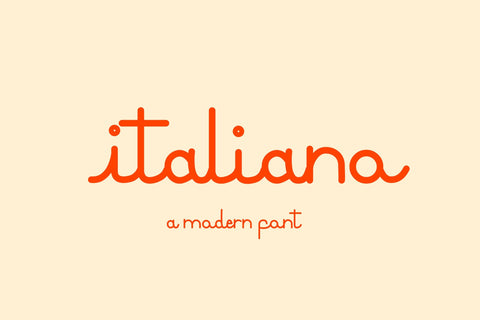 Italiano Font LetterdayStudio 
