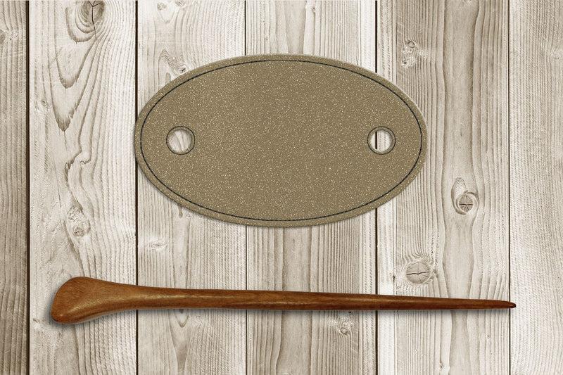 ITH Oval Chignon Hair Slider Applique Embroidery Embroidery/Applique DESIGNS Designed by Geeks 