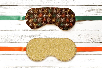 ITH Sleep Mask in 2 Styles Applique Embroidery Embroidery/Applique DESIGNS Designed by Geeks 