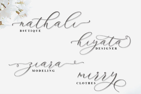 Ithalia Script Font Rotterlab studio 