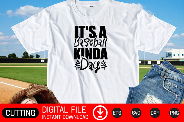 It's a Baseball Kinda Day SVG CraftlabSvg29 