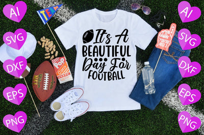 It’s a Beautiful Day for Football SVG CraftlabSvg29 