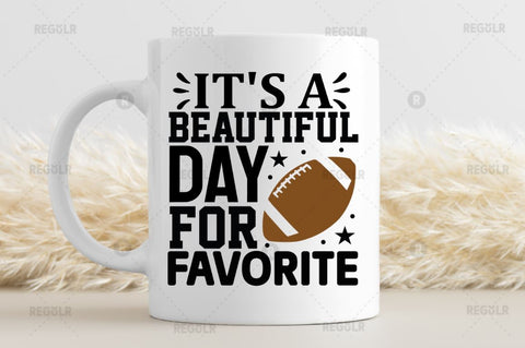 It's a beautiful day for football SVG SVG Regulrcrative 
