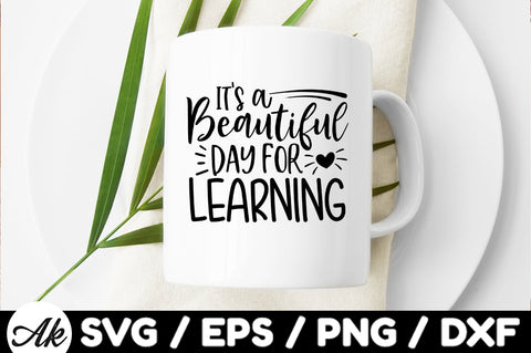 It's a beautiful day for learning svg SVG akazaddesign 