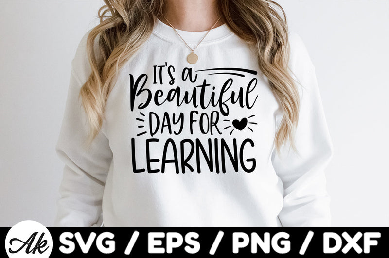 It's a beautiful day for learning svg SVG akazaddesign 