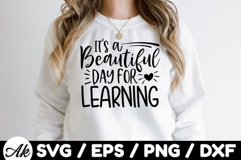 It's a beautiful day for learning svg SVG akazaddesign 