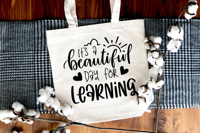 It's A Beautiful Day For Learning SVG SVG dapiyupi store 