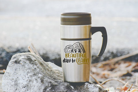 It's A Beautiful Day To Learn SVG RedFoxDesignsUS 