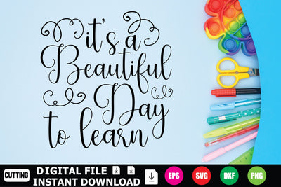 It’s A Beautiful Day To Learn SVG Shahin alam 