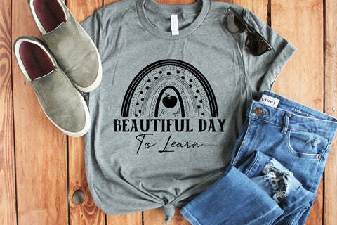 It's a Beautiful Day to Learn | Teacher SVG SVG CraftLabSVG 