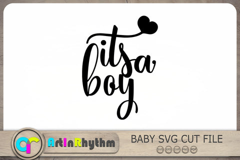 It's a boy Svg, Newborn baby svg, Baby Gender Reveal Svg SVG Artinrhythm shop 