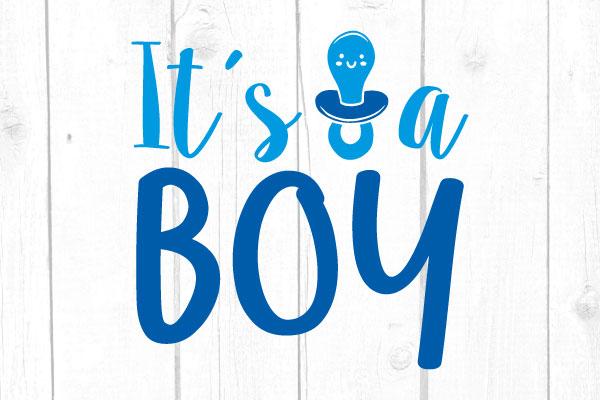 It´s a Boy Svg SVG cricutfilesmg 